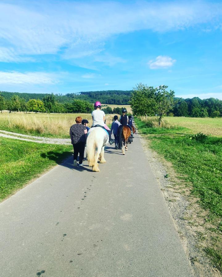 Fewo Im Reit- Und Ponyparadies Roos Halle  Extérieur photo
