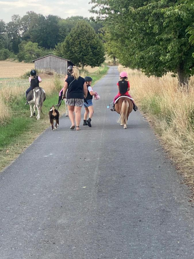 Fewo Im Reit- Und Ponyparadies Roos Halle  Extérieur photo