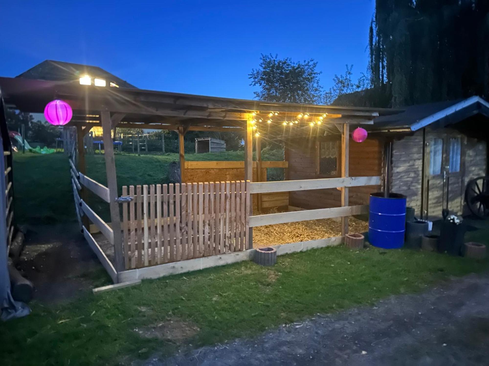 Fewo Im Reit- Und Ponyparadies Roos Halle  Extérieur photo