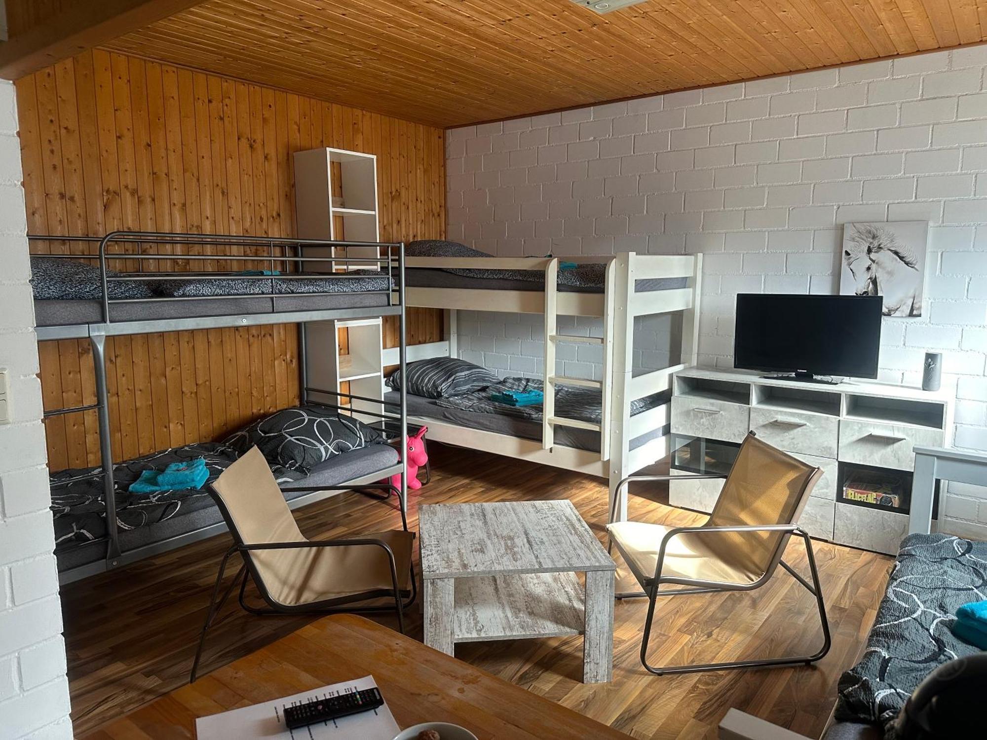 Fewo Im Reit- Und Ponyparadies Roos Halle  Extérieur photo